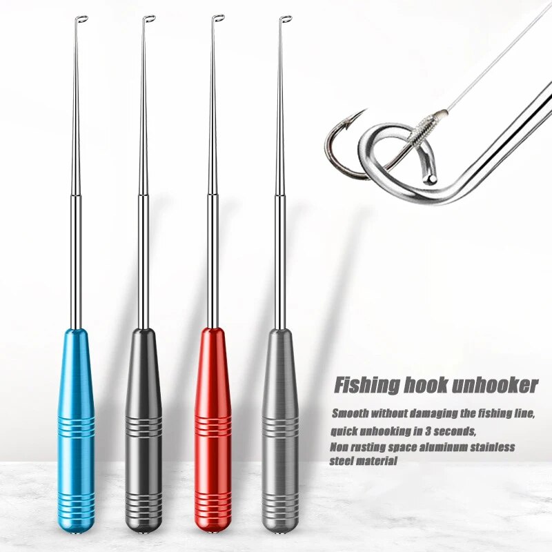 Fishing Hook Stainless Steel - Angeln Haken Unhooker Deep Throat Schnelle