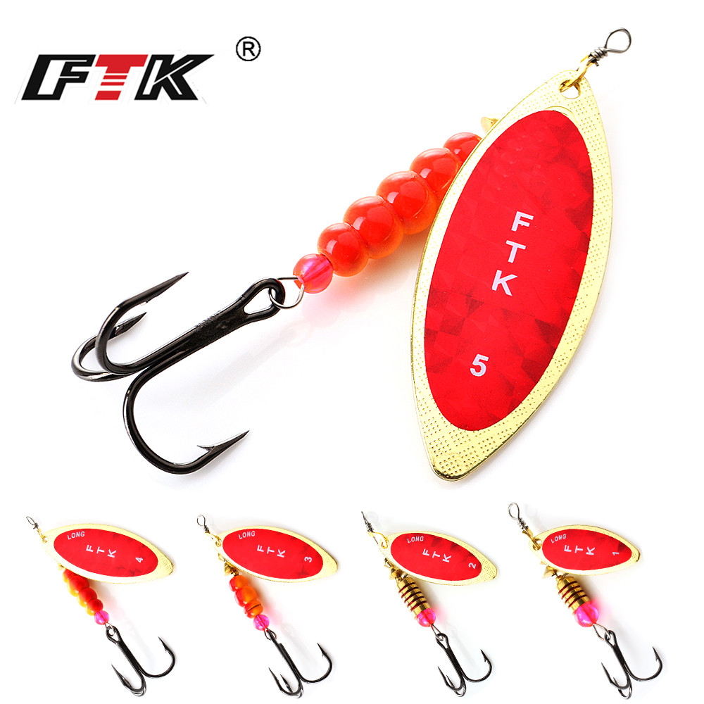 Fishing Hook Jig - FTK Spinner Köder 4G/7G/12G/18G/30G Löffel Köder