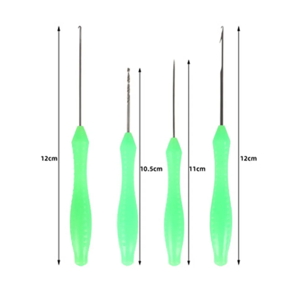 Fishing Hook Stainless Steel - 2/3/4Pcs Hetze Nadel Set Haken Bohrer