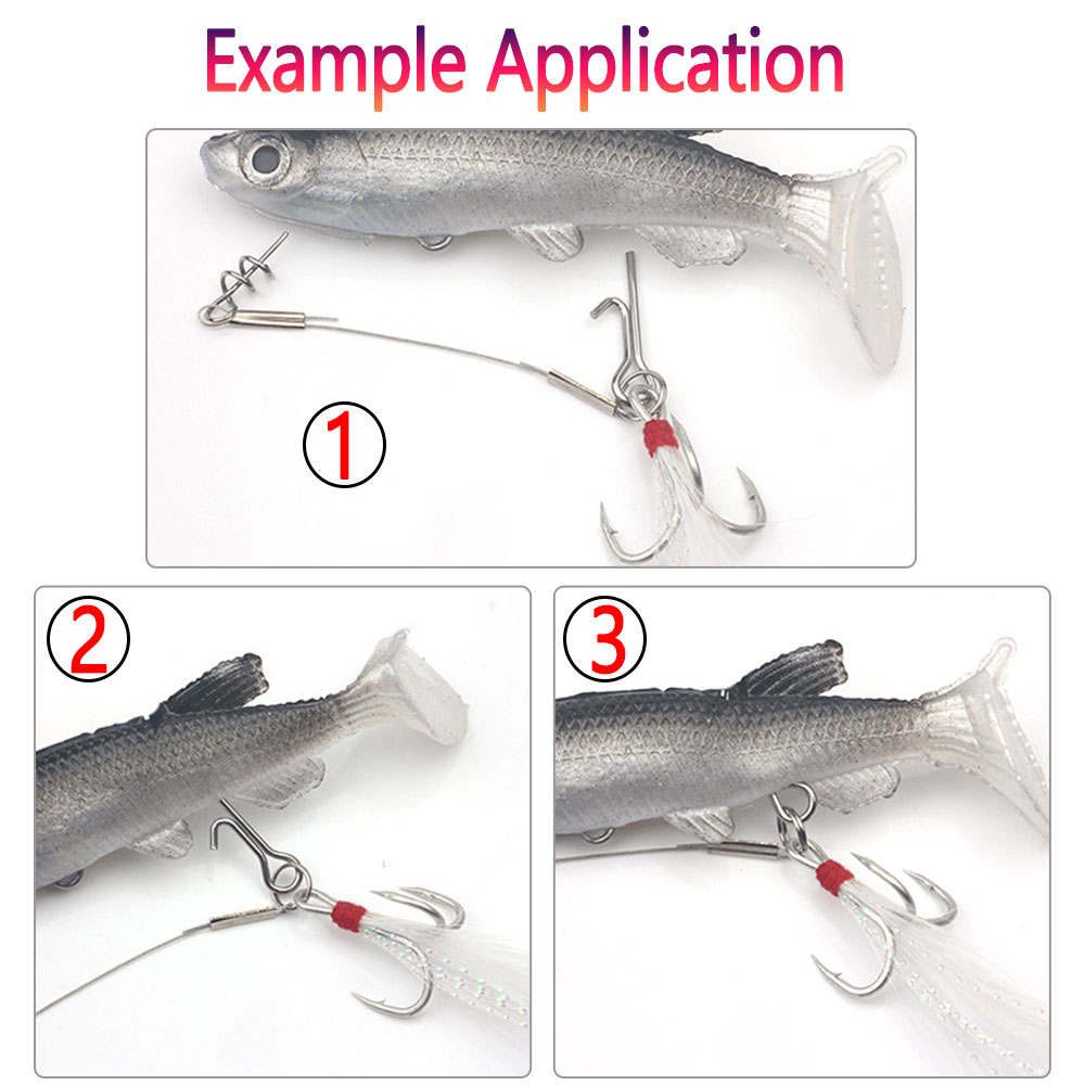 50/100 Stück Angelköder-Stinge – Fishing Hook Stainless Steel Bewertung und Preis