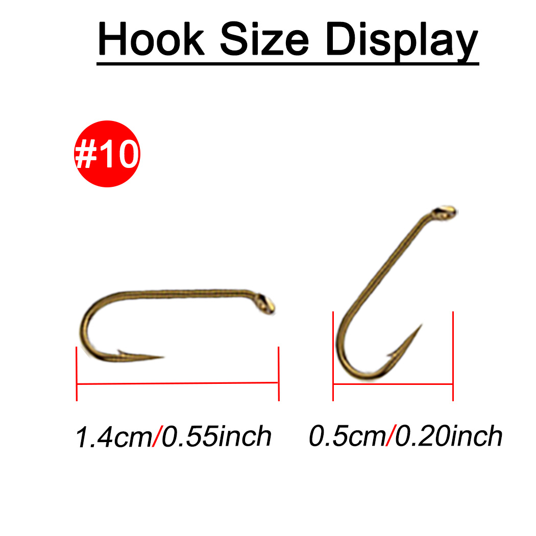 Flies Angelköder 40 Stück, 5 v – Fishing Hook Size Bewertung und Preis