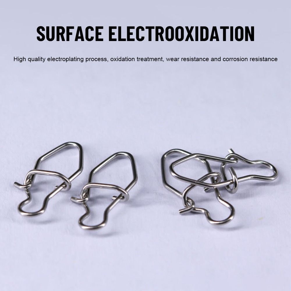 100 teile/los schöne Snap Fish – Fishing Hook Stainless Steel Bewertung und Preis