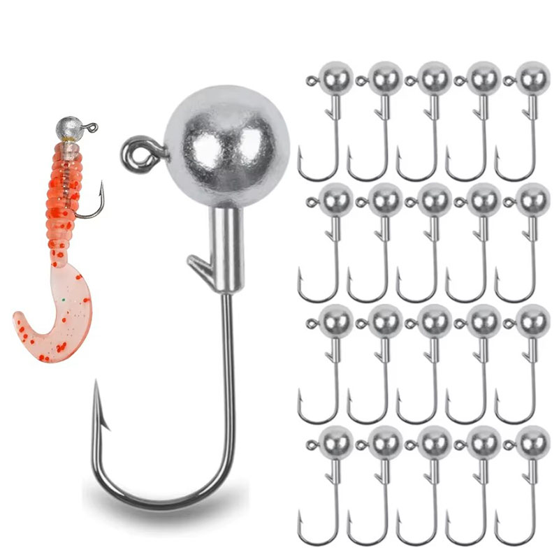 5/10 Stück Big Head Haken 2,5g – Fishing Hook Weedless Bewertung und Preis