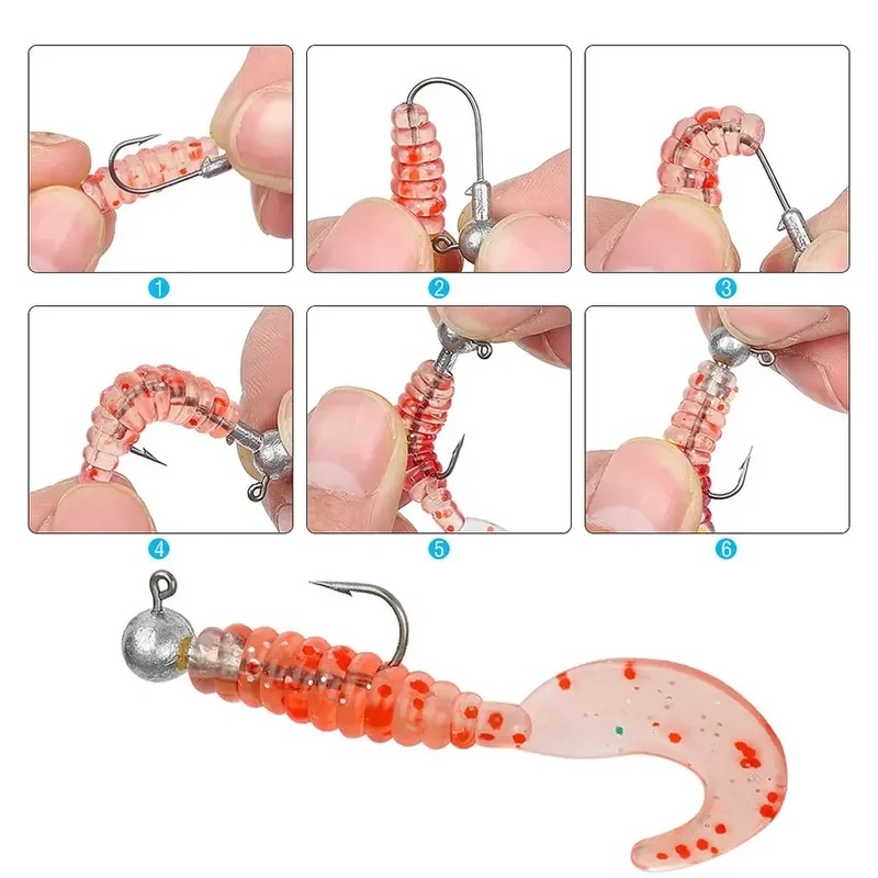 5/10 Stück Big Head Haken 2,5g – Fishing Hook Weedless Bewertung und Preis