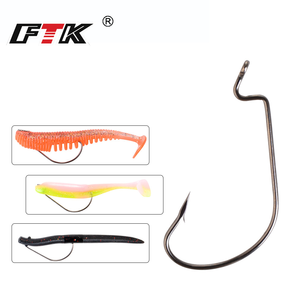 FTK 12–20 Stück versetzte Ange – Fishing Hook Offset Bewertung und Preis