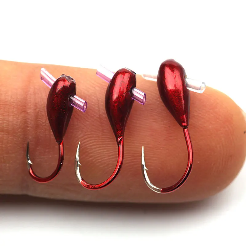 10/20PCS Winter Eis Angeln Hak – Fishing Hook Size Bewertung und Preis