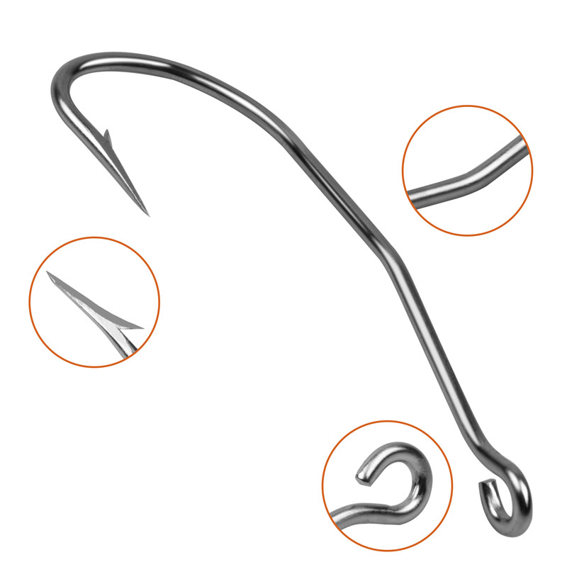 56 Teile/schachtel edelstahl L – Fishing Hook Assortment Bewertung und Preis