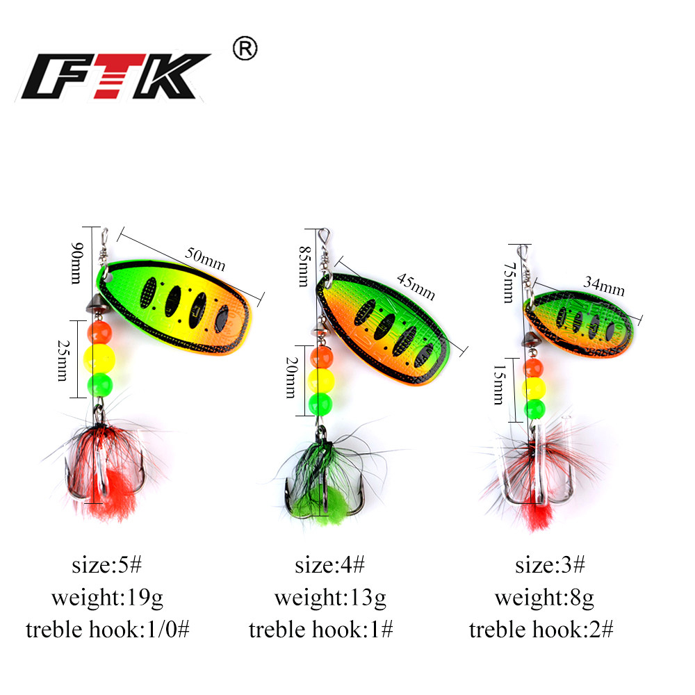 FTK Metall Angeln Köder Spinne – Fishing Hook Treble Bewertung und Preis