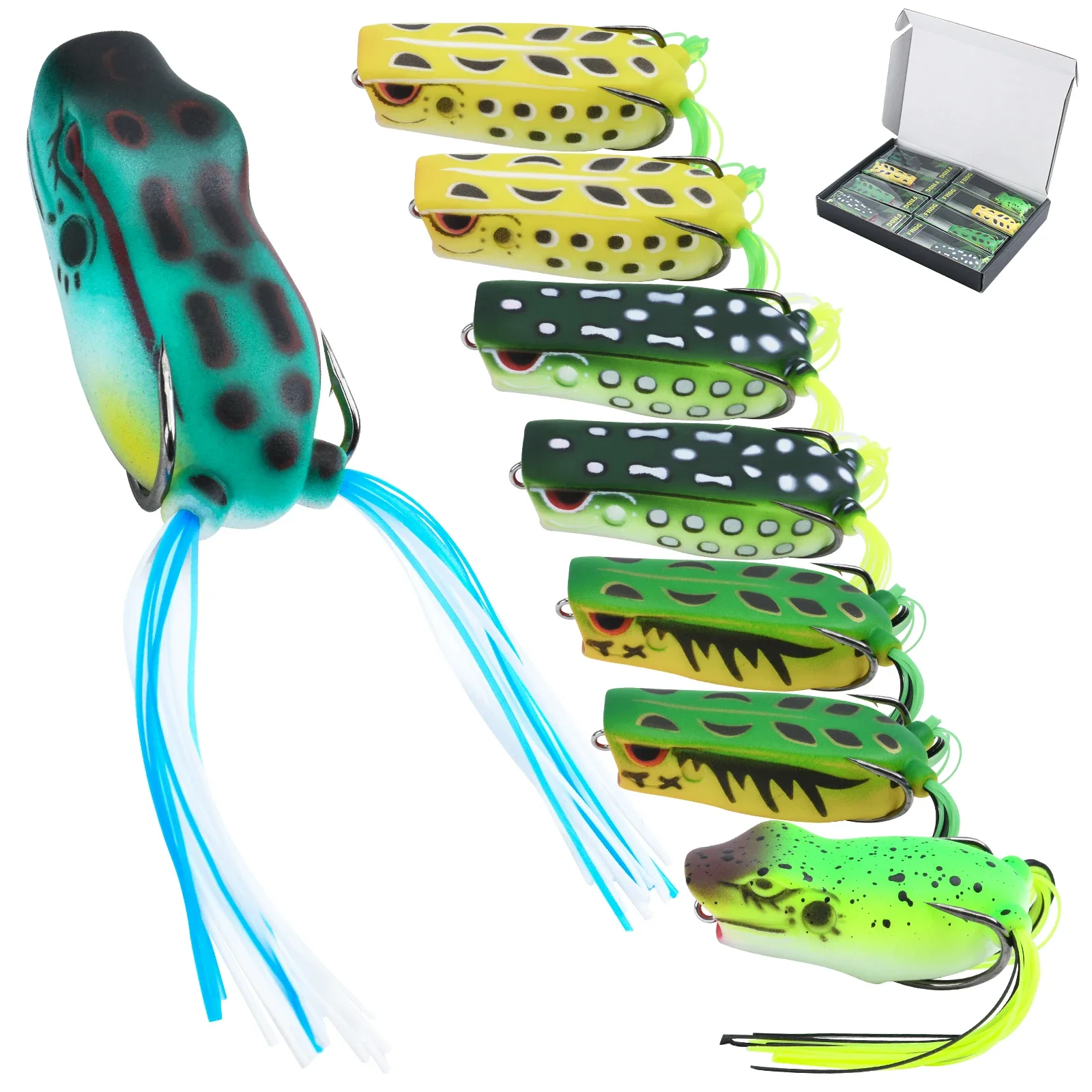 Goture Weicher PVC-Popper-Fros – Fishing Hook Weedless Bewertung und Preis