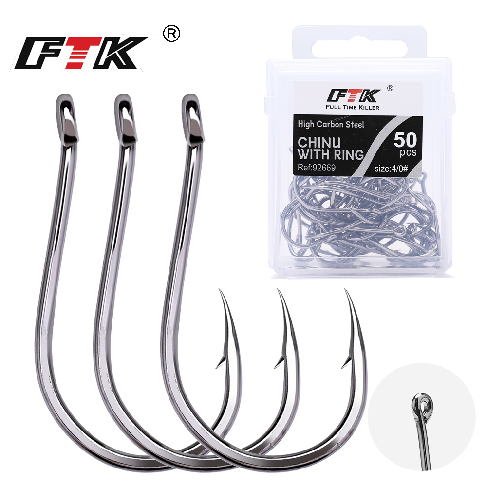 FTK CHINU Angelhaken mit Ring  – Fishing Hook Circle Bewertung und Preis