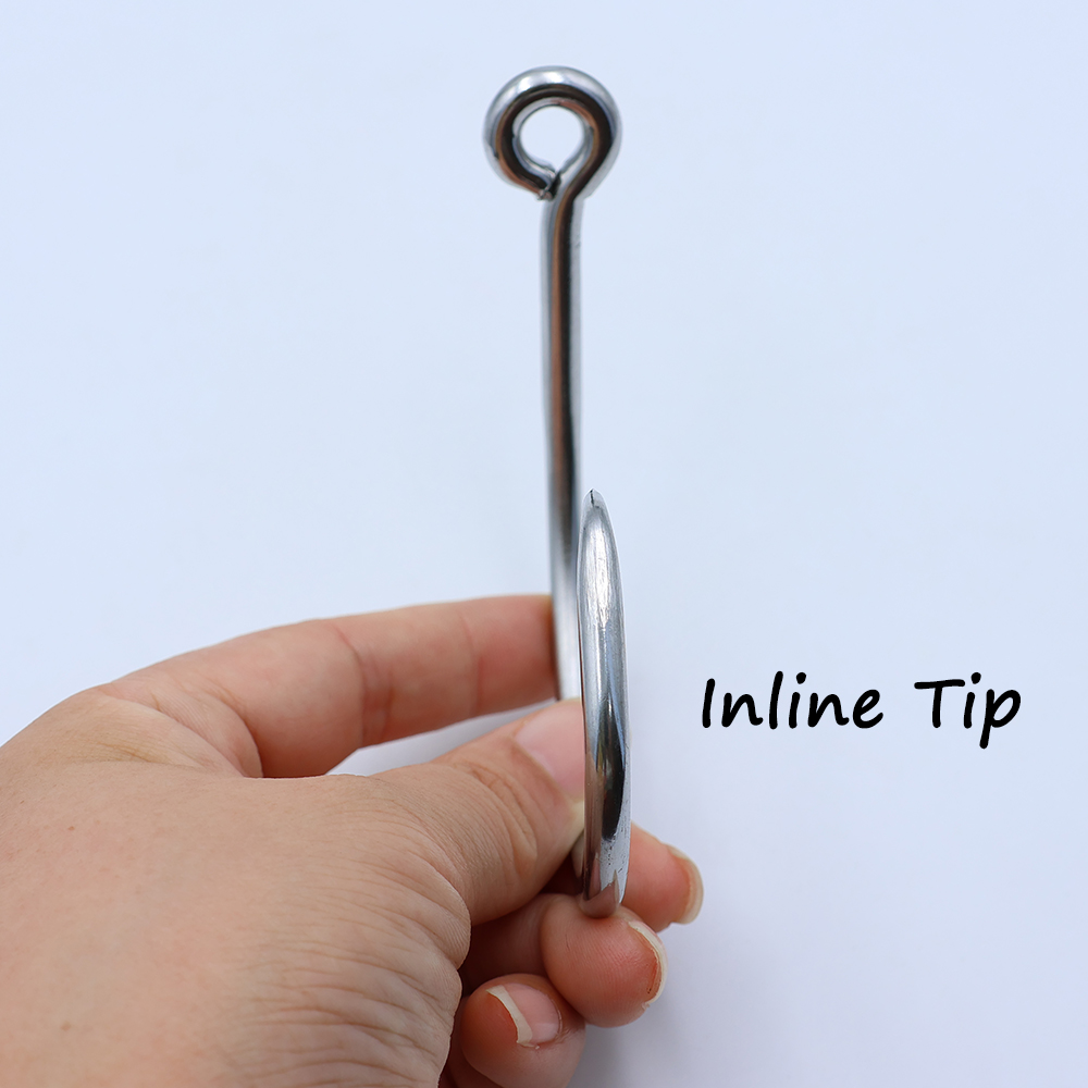 Ellllv 10/0 - 16/0 Edelstahl-K – Fishing Hook Circle Bewertung und Preis