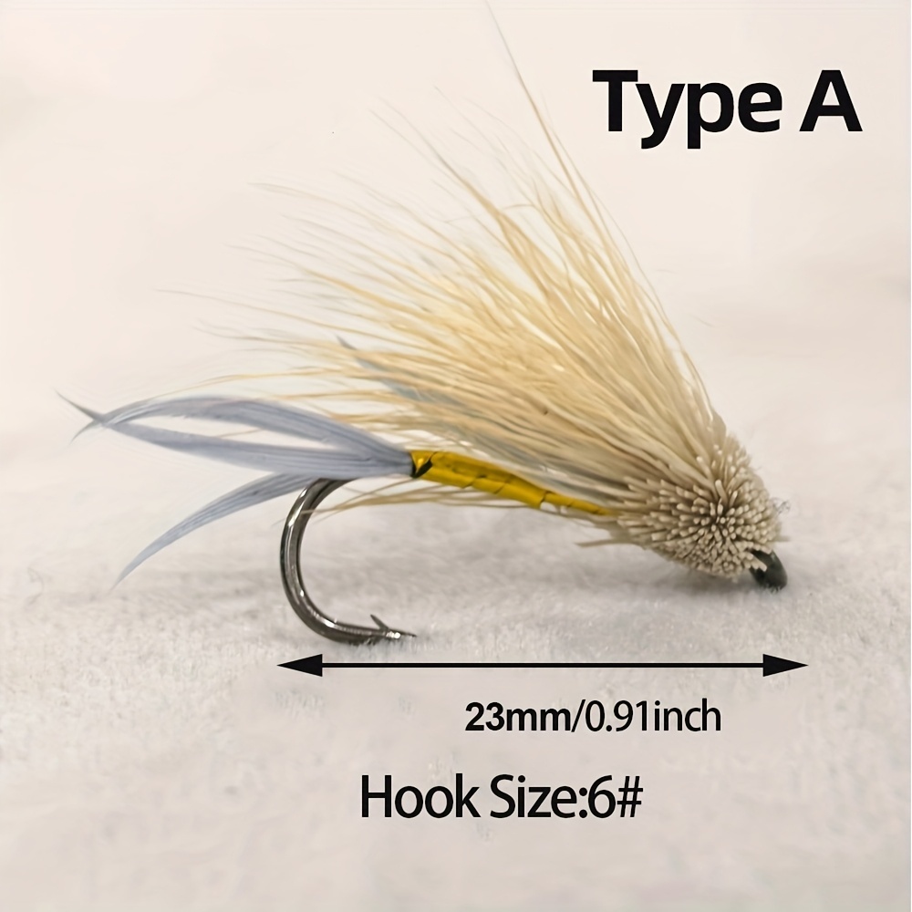 5/6 Stück Popper Hopper Fliege – Fishing Hook Size Bewertung und Preis
