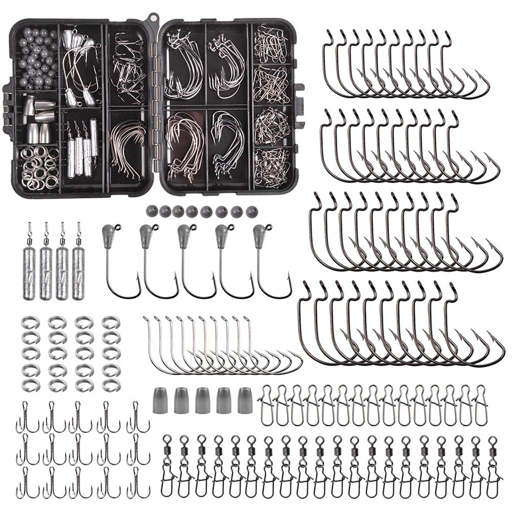 166 Stück Angelgerät-Box inklu – Fishing Hook Jig Bewertung und Preis