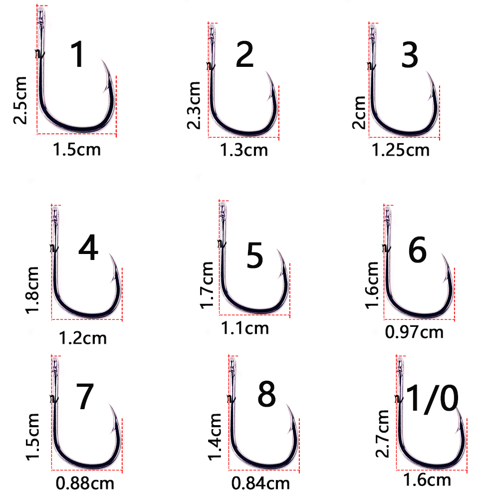 20 teile/los Iseama 1/0 # -14  – Fishing Hook Assortment Bewertung und Preis