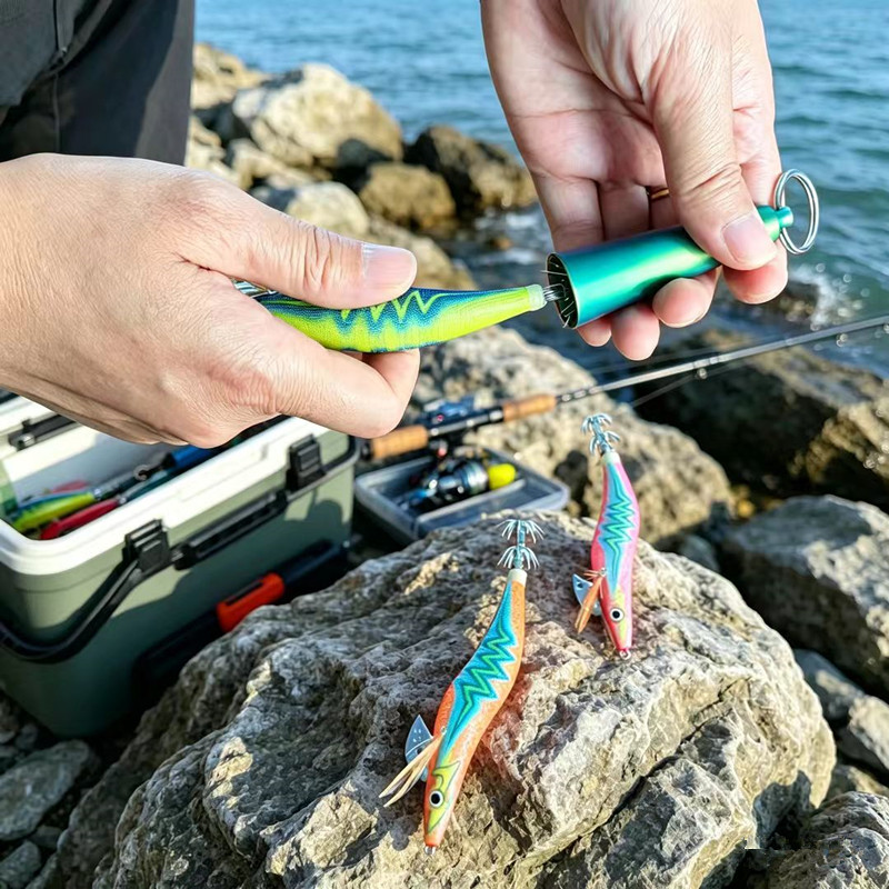 Tintenfisch-Hakenkorrektor, Ti – Fishing Hook Jig Bewertung und Preis