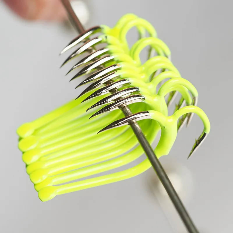 10 Teile/los 5 # -12 #   Carbo – Fishing Hook Barbless Bewertung und Preis