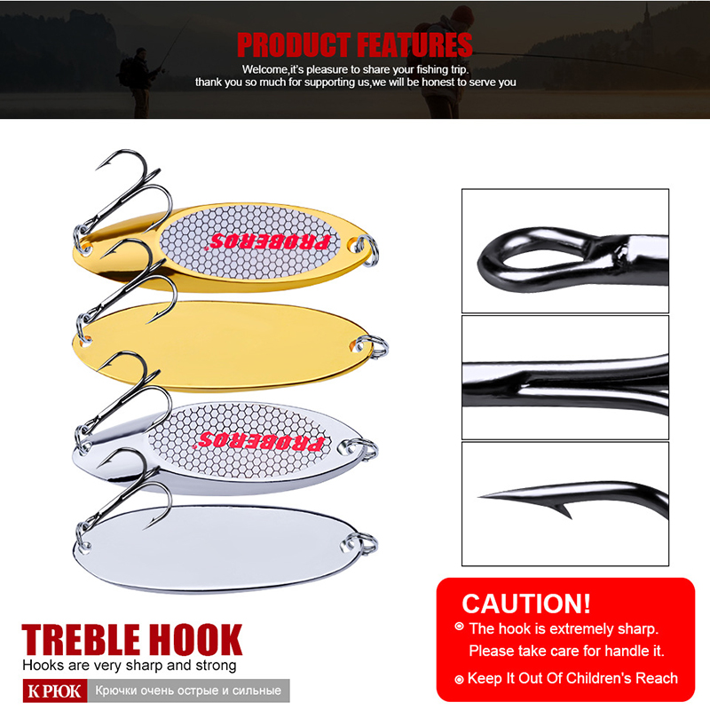 Metall-Angelköder 3g-60g, Wurf – Fishing Hook Treble Bewertung und Preis
