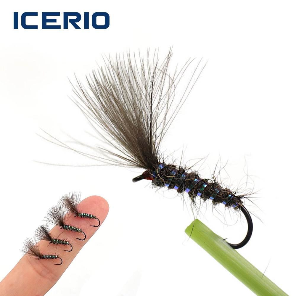 5/6 Stück CDC Parachute Dry Fl – Fishing Hook Size Bewertung und Preis