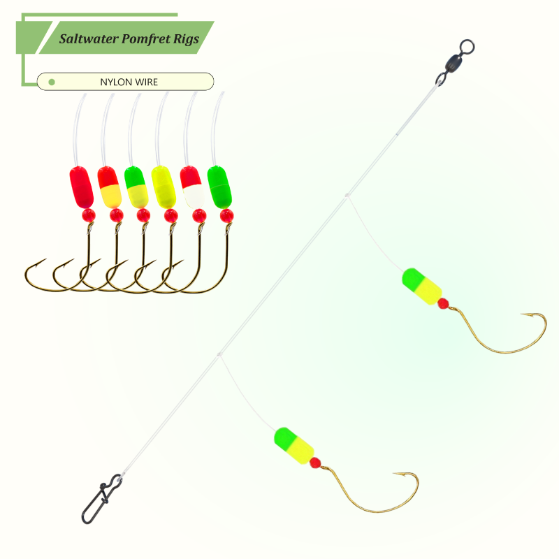 3er-/6er-Set Pompano Surf Fish – Fishing Hook Circle Bewertung und Preis