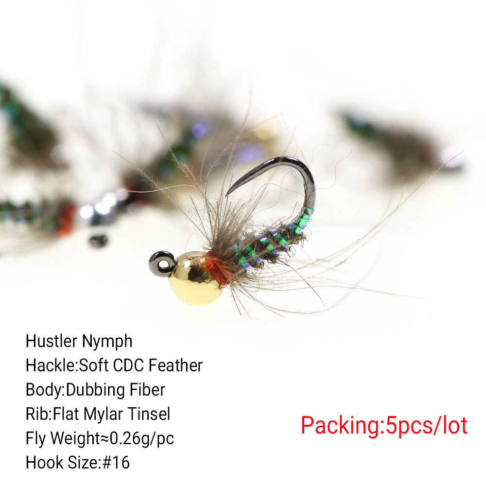 ICERIO Hustler Nymph Fliege mi – Fishing Hook Size Bewertung und Preis