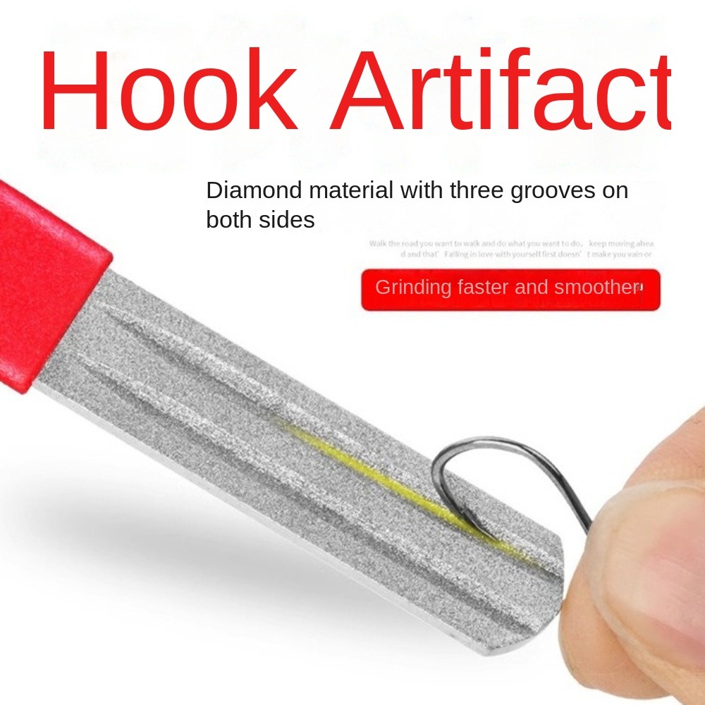 2 Stück Doppelseitiger Angelha – Fishing Hook Sharpener Bewertung und Preis