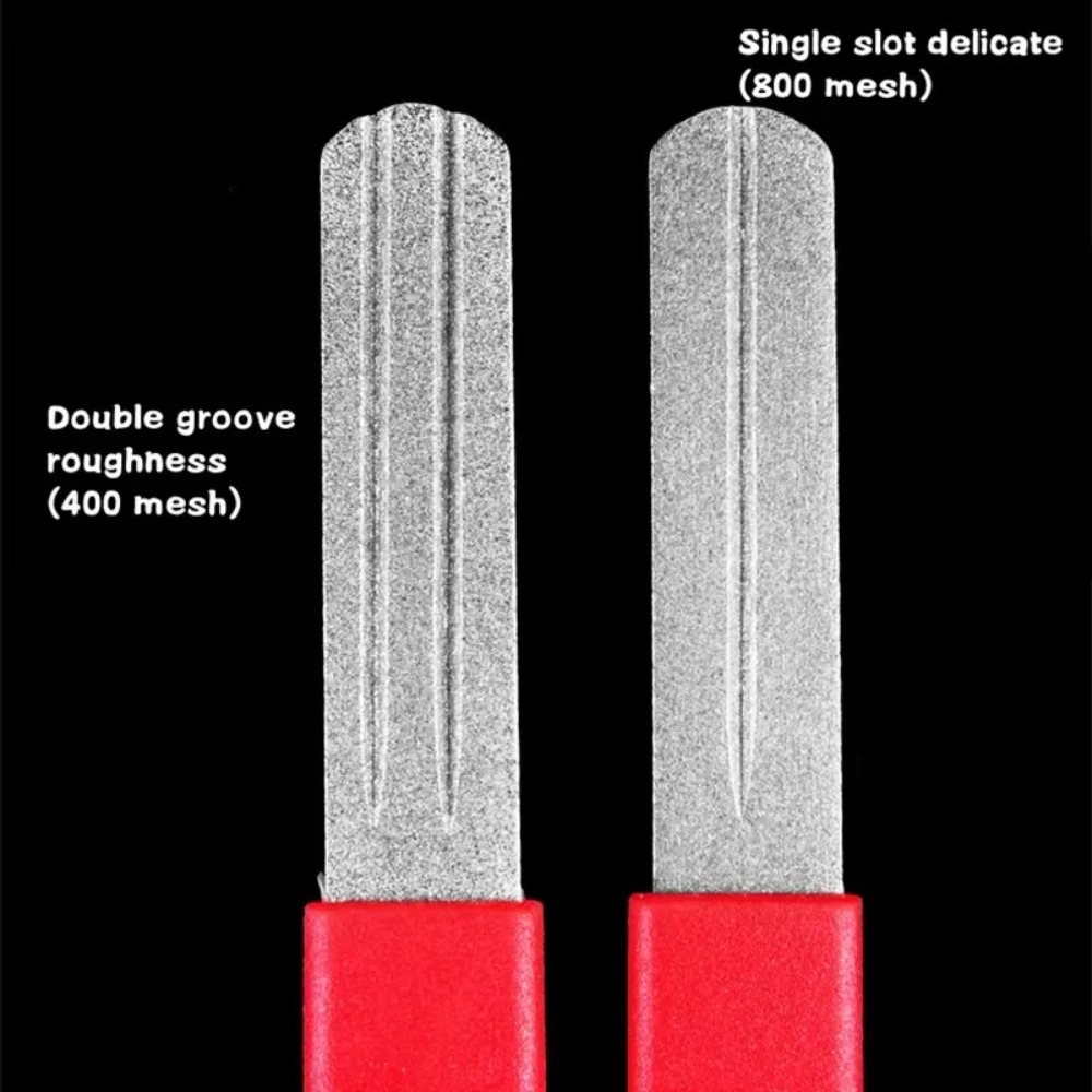 2 Stück Doppelseitiger Angelha – Fishing Hook Sharpener Bewertung und Preis