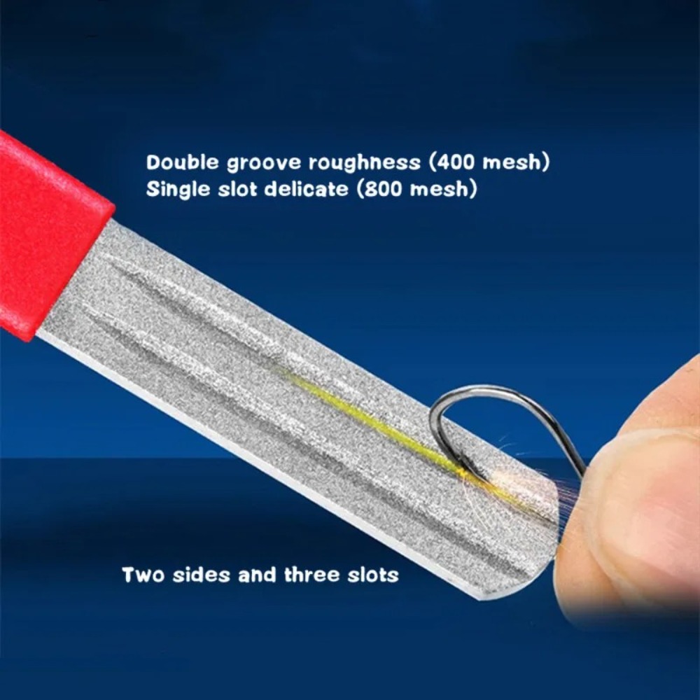 2 Stück Doppelseitiger Angelha – Fishing Hook Sharpener Bewertung und Preis